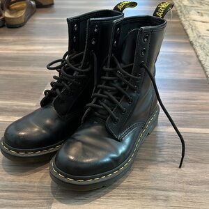 Doc Martens Leather Lace-Up Boots